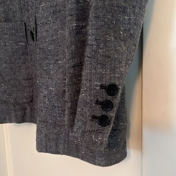 Isabel Marant linen silk double breasted blazer blue FR size 36 - Picture 3 of 7